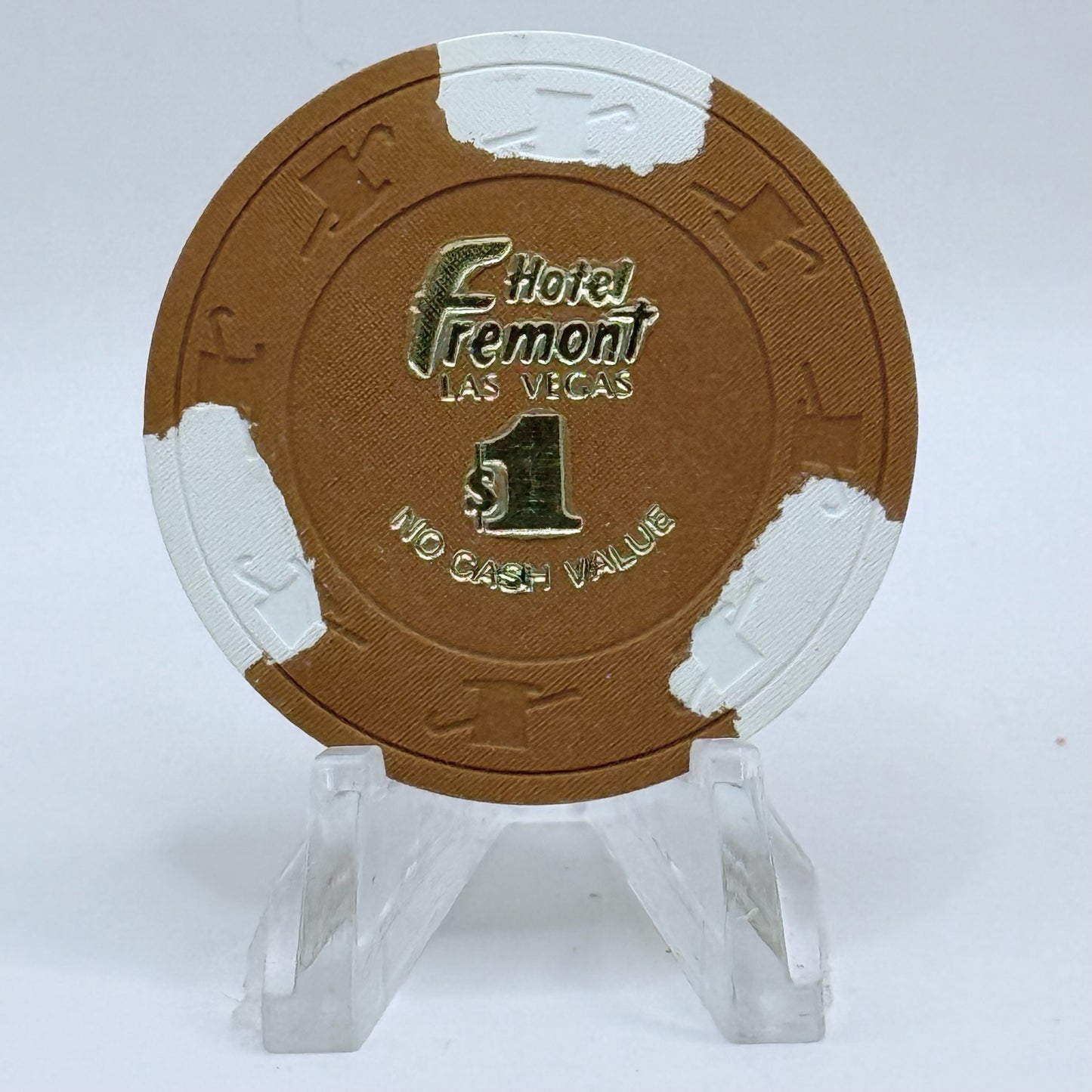 Fremont Las Vegas Nevada 1970s $1 NCV Casino Chip V2558