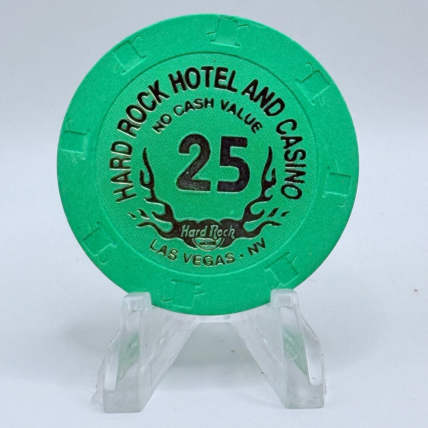 Hard Rock - Las Vegas Las Vegas Nevada 1996 Series 6 $25 NCV Casino Chip V2677