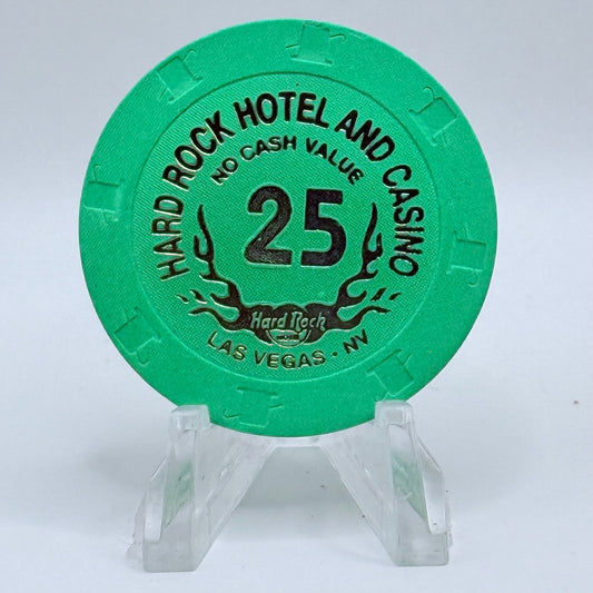 Hard Rock - Las Vegas Las Vegas Nevada 1996 Series 6 $25 NCV Casino Chip V2677