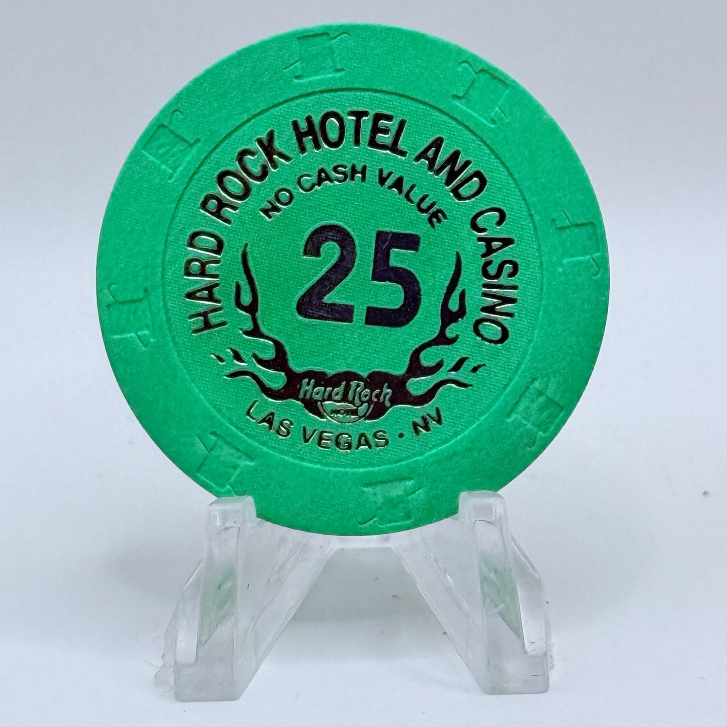 Hard Rock - Las Vegas Las Vegas Nevada 1996 Series 6 $25 NCV Casino Chip V2677