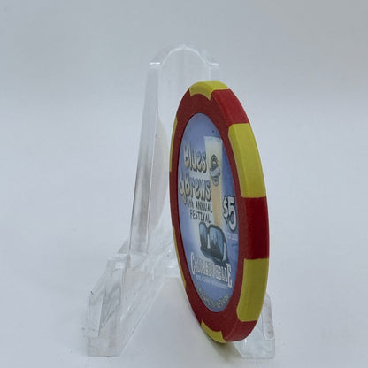 Colorado Belle Laughlin Nevada 2003 'Fan's Choice Melissa Richardson' LE $5 Casino Chip E5806