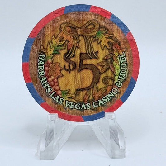 Harrah's Las Vegas Nevada 2004 LE $5 Casino Chip E4738