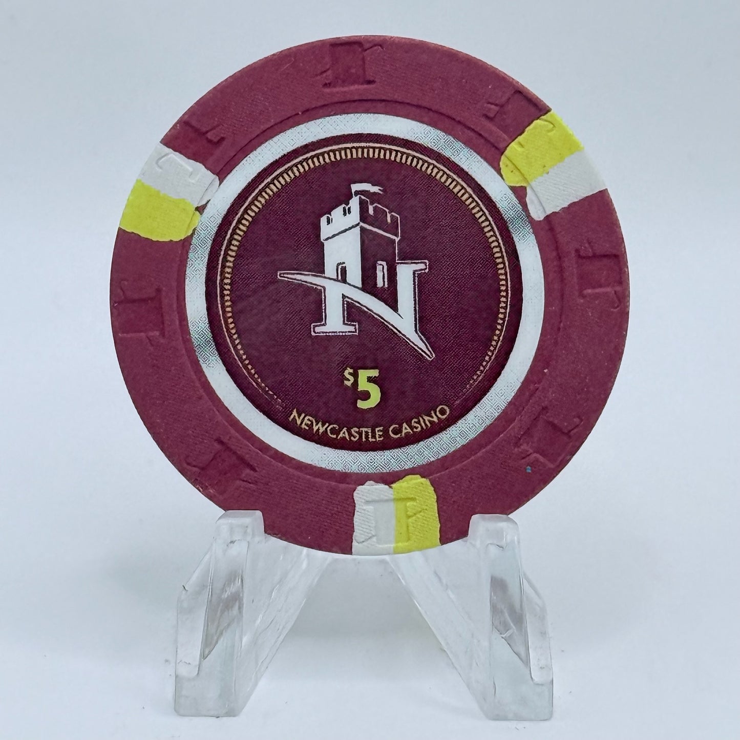 Newcastle Newcastle Oklahoma 2012 $5 Casino Chip