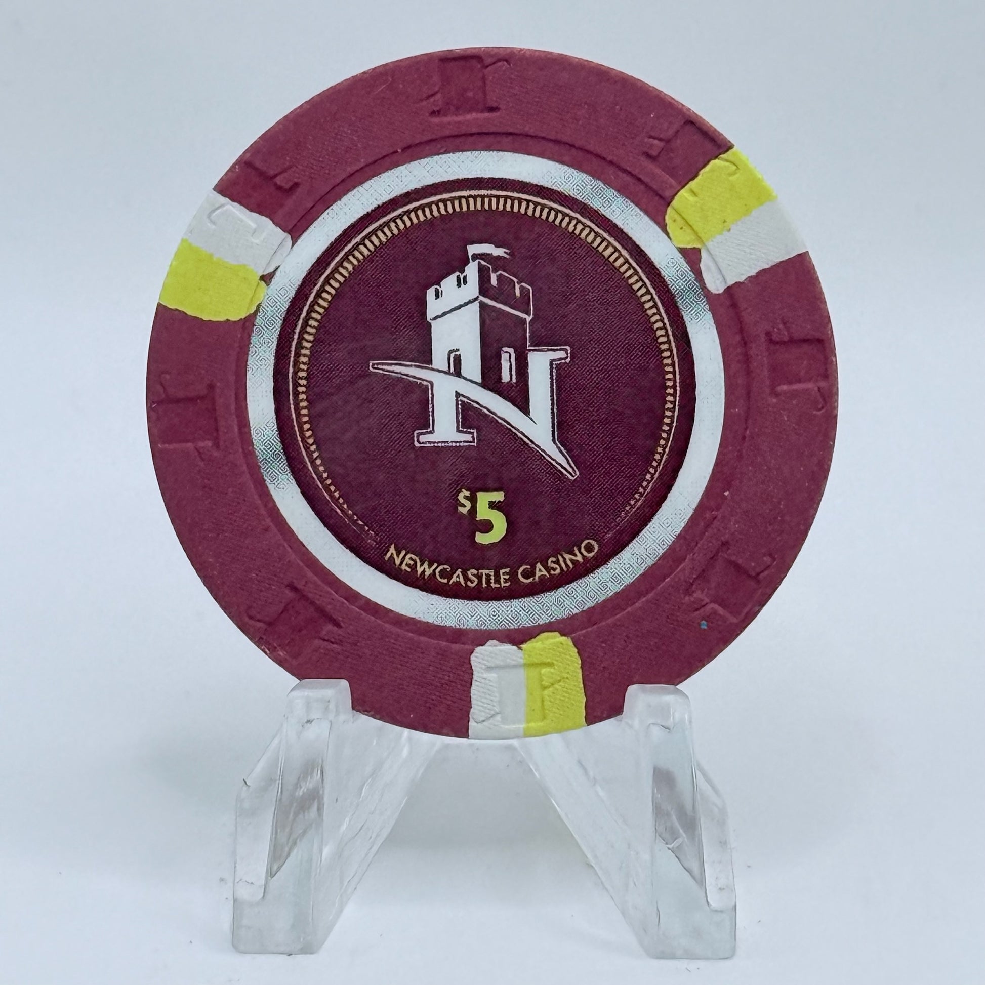 Newcastle Newcastle Oklahoma 2012 $5 Casino Chip