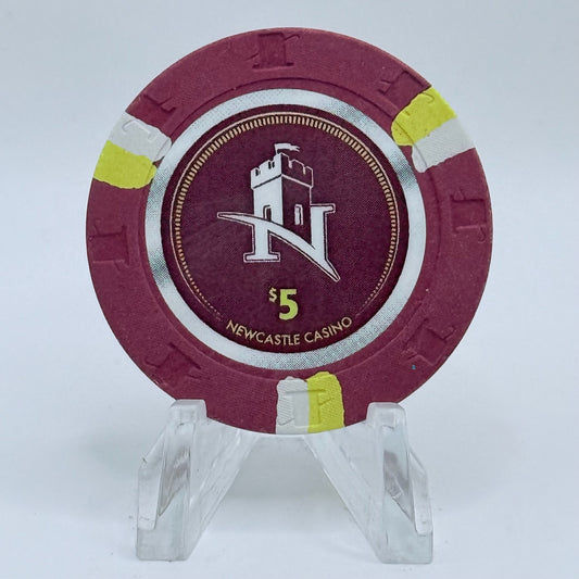 Newcastle Newcastle Oklahoma 2012 $5 Casino Chip