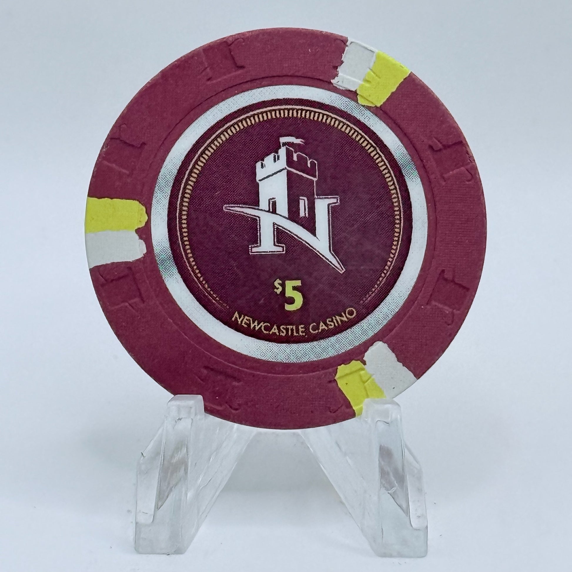 Newcastle Newcastle Oklahoma 2012 $5 Casino Chip