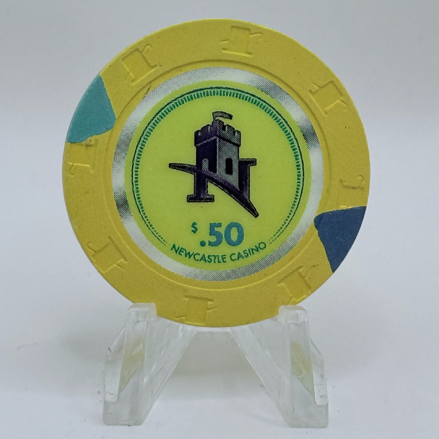 Newcastle Newcastle Oklahoma 2012 $0.50 Casino Chip