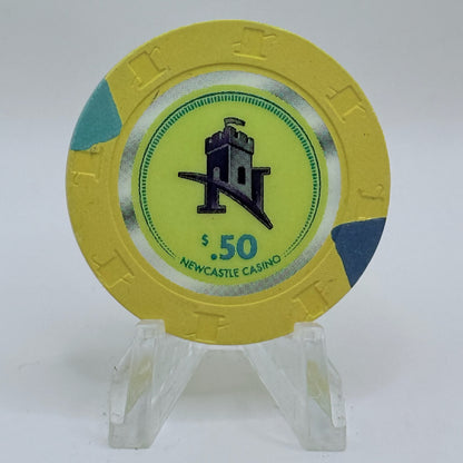 Newcastle Newcastle Oklahoma 2012 $0.50 Casino Chip