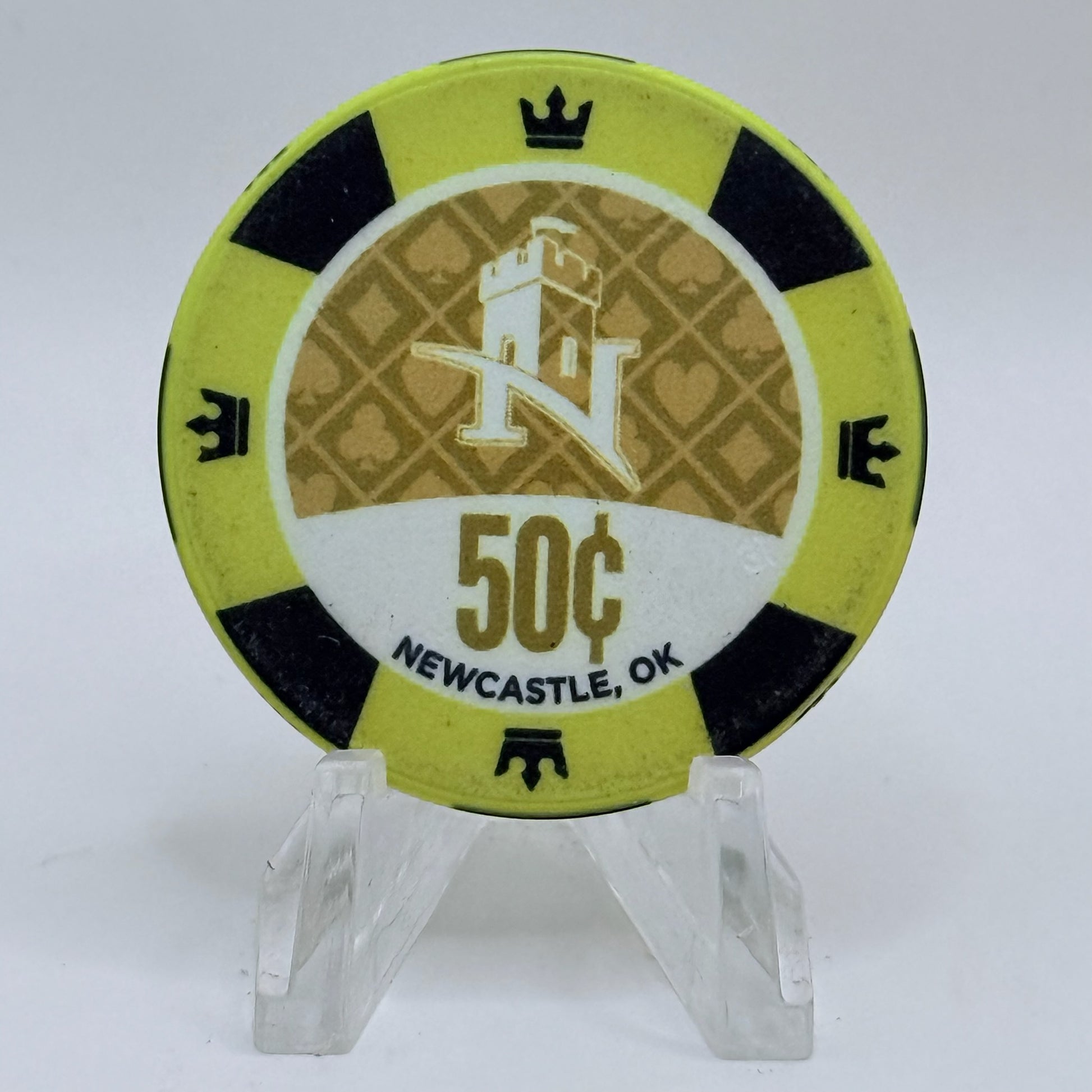 Newcastle Newcastle Oklahoma 2022 $0.50 Casino Chip