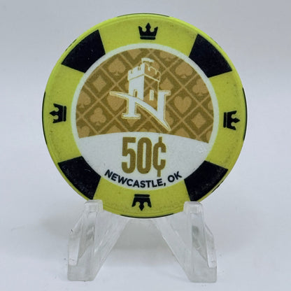 Newcastle Newcastle Oklahoma 2022 $0.50 Casino Chip