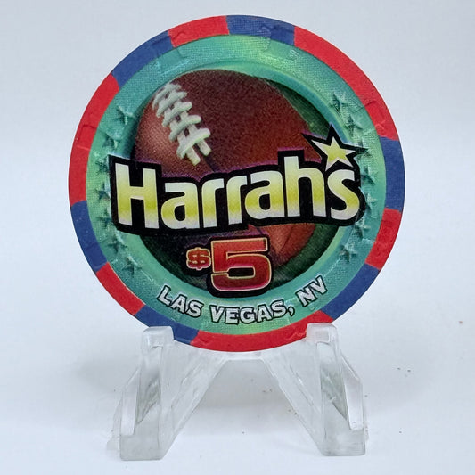 Harrah's Las Vegas Nevada 2007 LE $5 Casino Chip E5950
