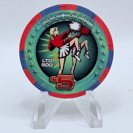 Harrah's Las Vegas Nevada 2007 LE $5 Casino Chip E5951