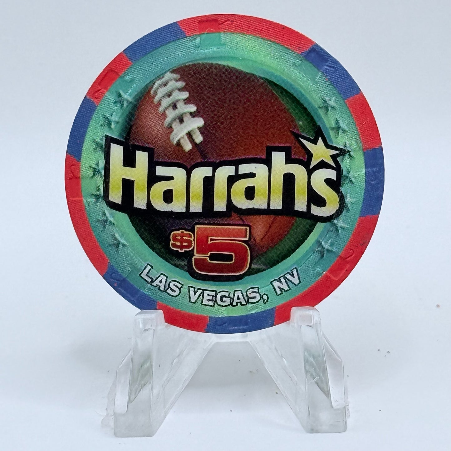 Harrah's Las Vegas Nevada 2007 LE $5 Casino Chip E5951