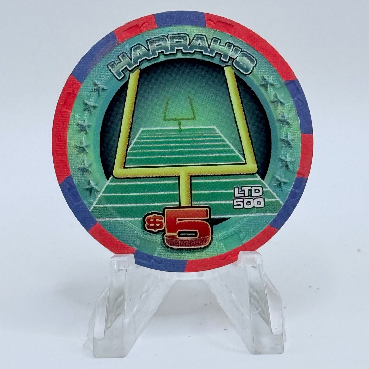 Harrah's Las Vegas Nevada 2007 LE $5 Casino Chip E5952