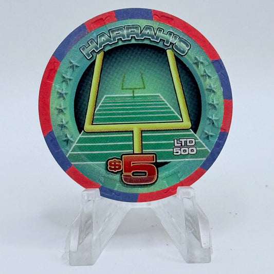 Harrah's Las Vegas Nevada 2007 LE $5 Casino Chip E5952