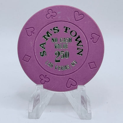 Sam's Town Las Vegas Nevada 1990s 2.50 NCV Casino Chip V5493