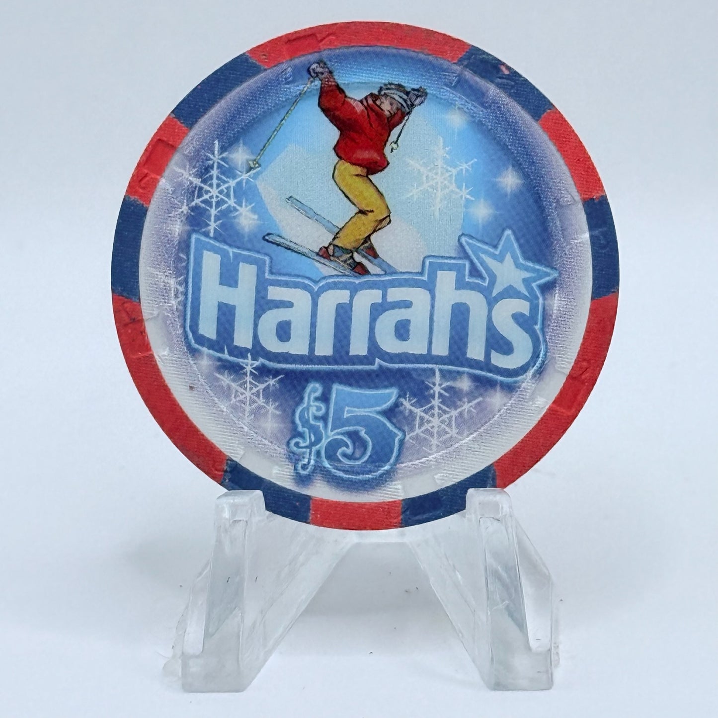 Harrah's Las Vegas Nevada 2008 LE $5 Casino Chip E8030