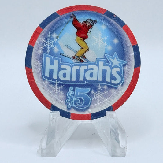 Harrah's Las Vegas Nevada 2008 LE $5 Casino Chip E8030