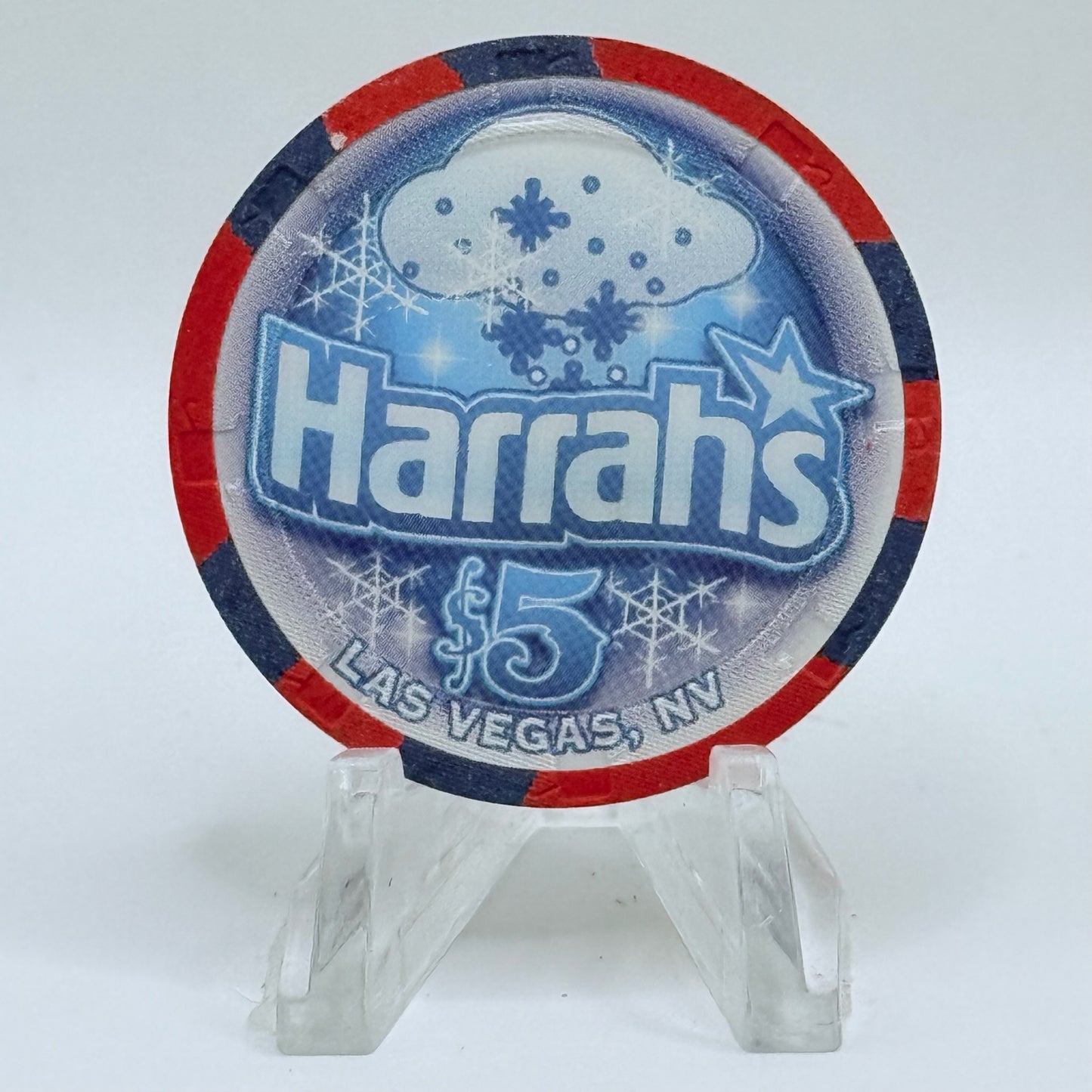 Harrah's Las Vegas Nevada 2008 LE $5 Casino Chip E8030