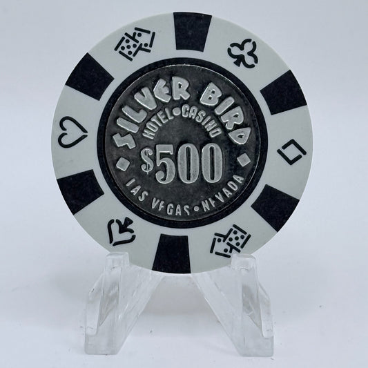 Silverbird Las Vegas Nevada 1990s $500 Imitation Chip N0870