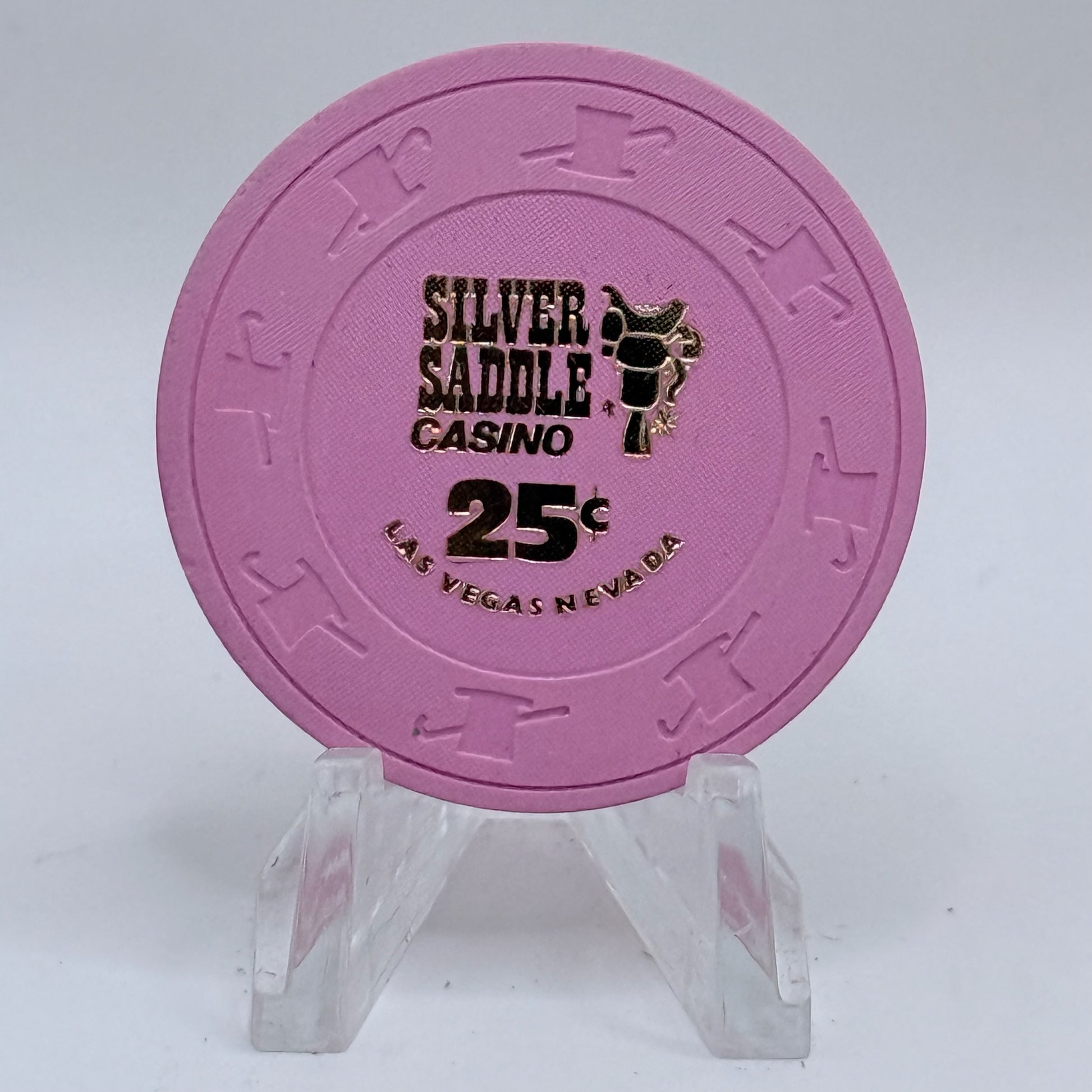 Silver Saddle Casino (Strip) Las Vegas Nevada 1981 $0.25 Casino Chip N2175
