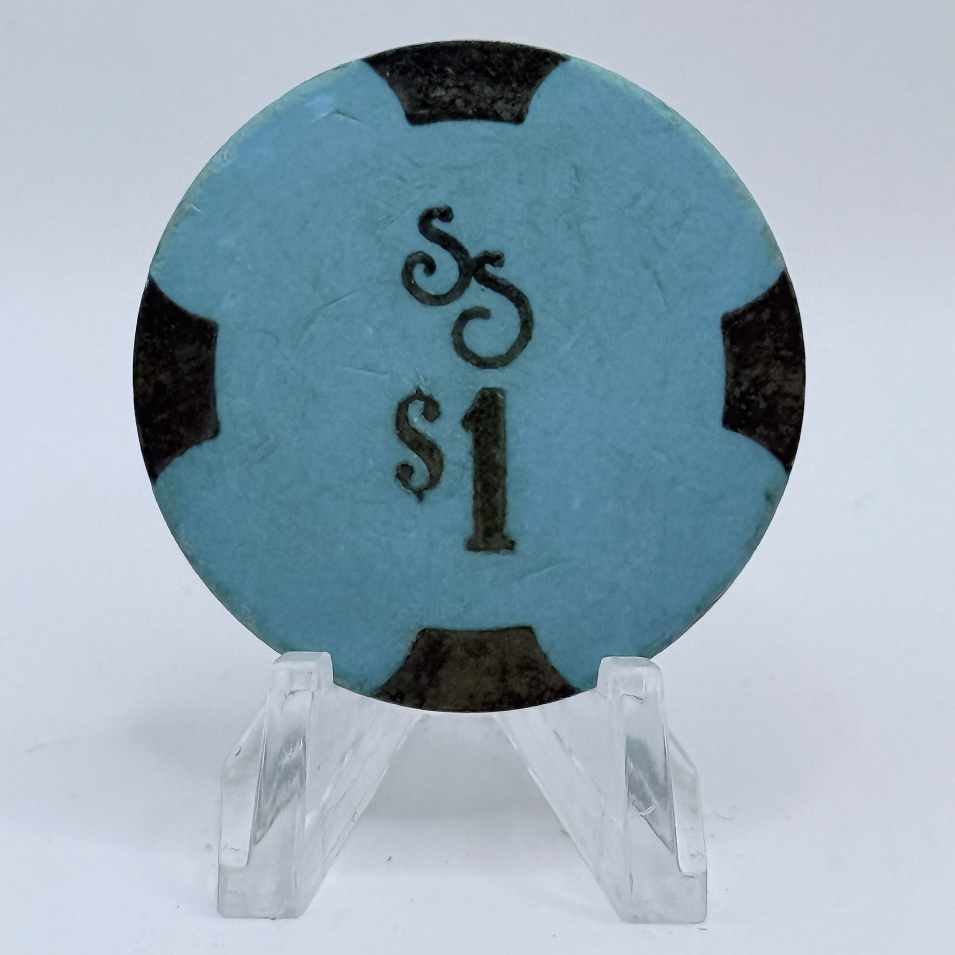 Silver Smith Wendover Nevada 1980 $1 Casino Chip N3342