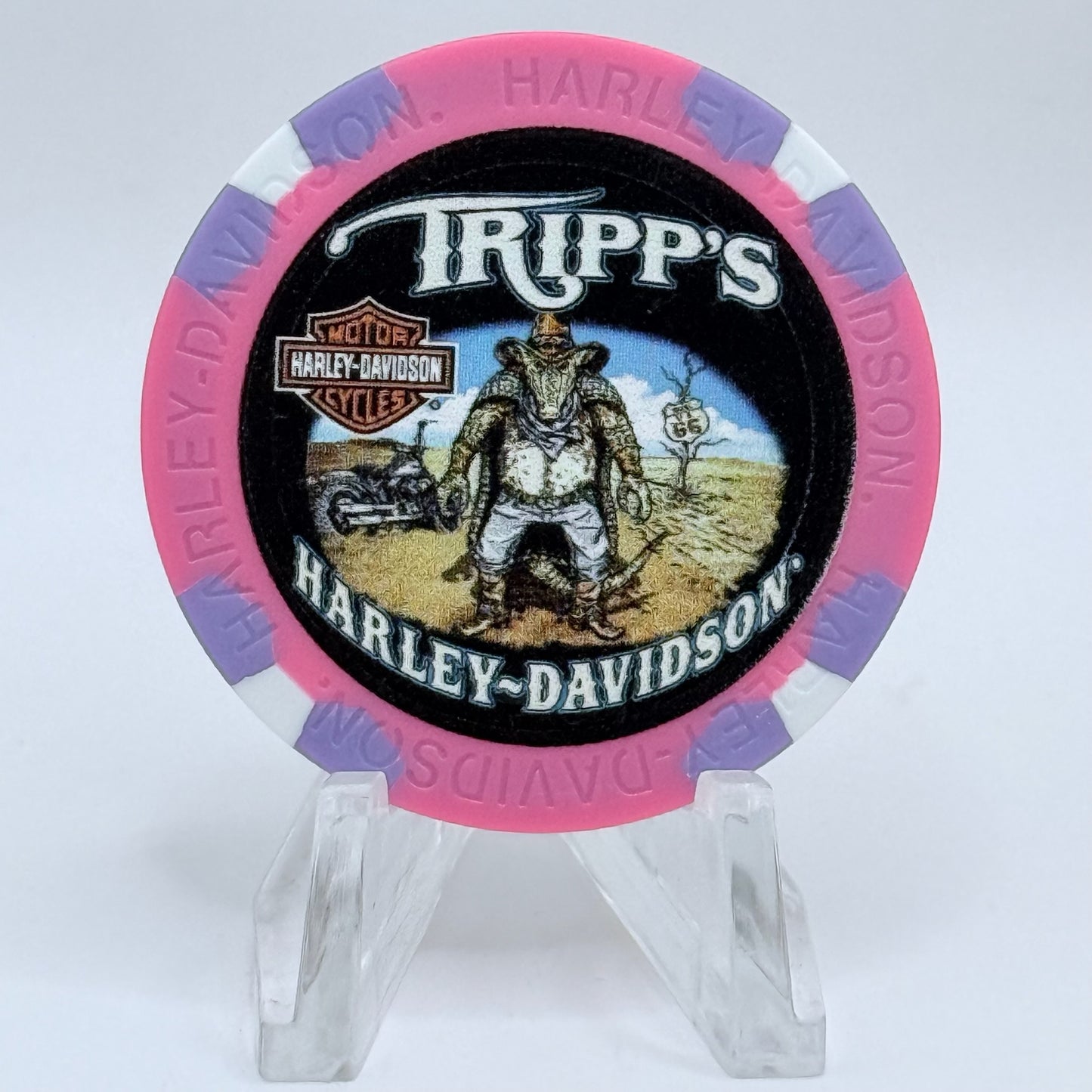 Harley-Davidson - Tripp's Amarillo Texas Series 4 Advertising Chips