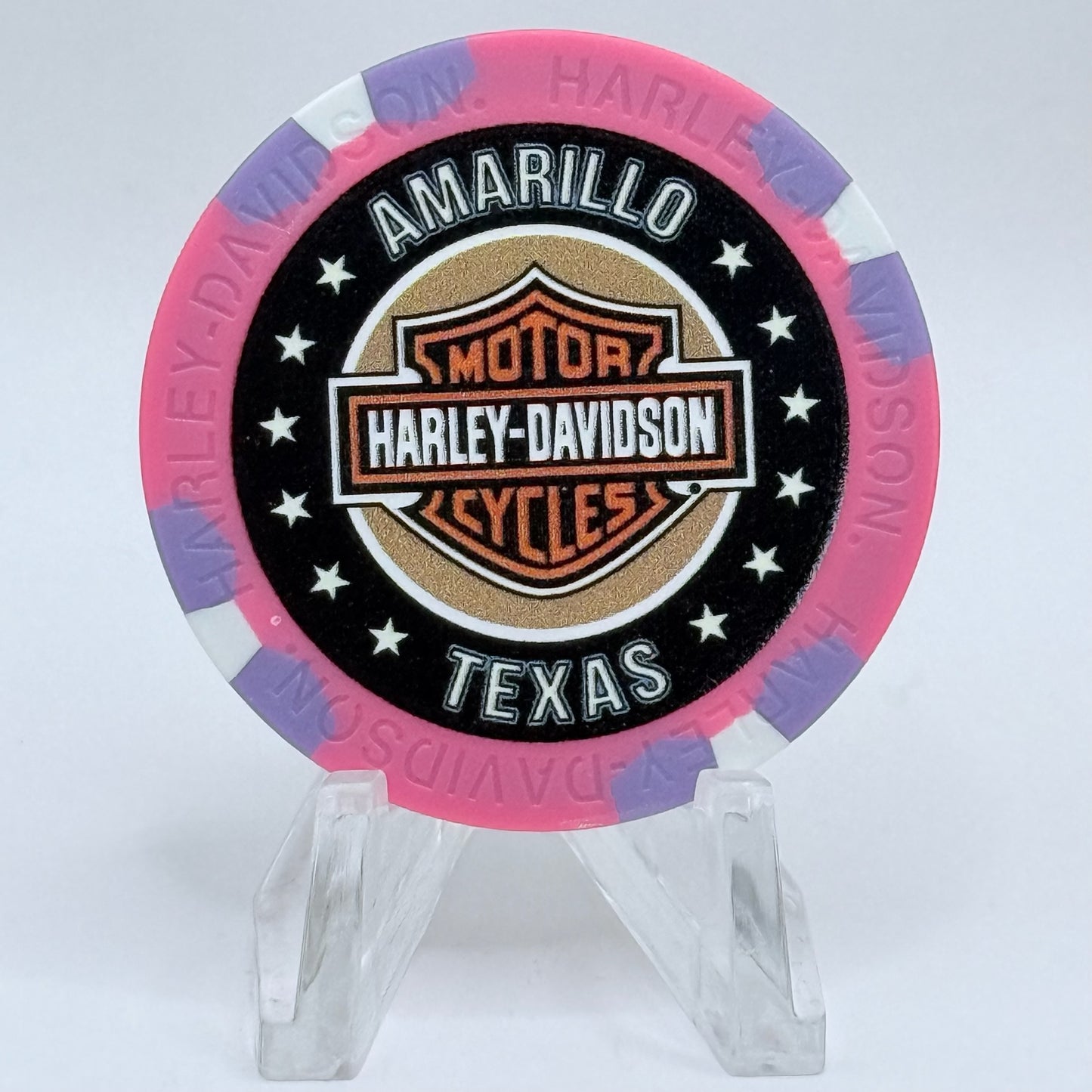 Harley-Davidson - Tripp's Amarillo Texas Series 4 Advertising Chips