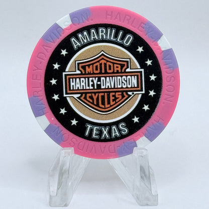 Harley-Davidson - Tripp's Amarillo Texas Series 4 Advertising Chips