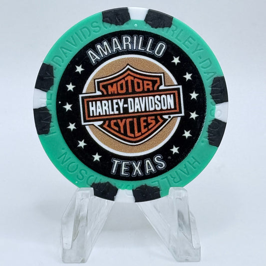Harley-Davidson - Tripp's Amarillo Texas Series 4 Advertising Chips