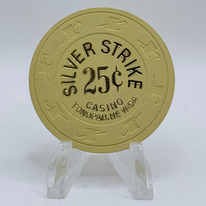 Silver Strike Tonopah Nevada 1981 $0.25 Casino Chip N3096