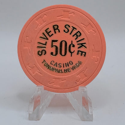 Silver Strike Tonopah Nevada 1981 $0.50 Casino Chip N3018