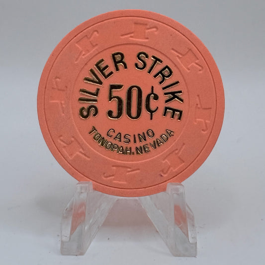 Silver Strike Tonopah Nevada 1981 $0.50 Casino Chip N3018