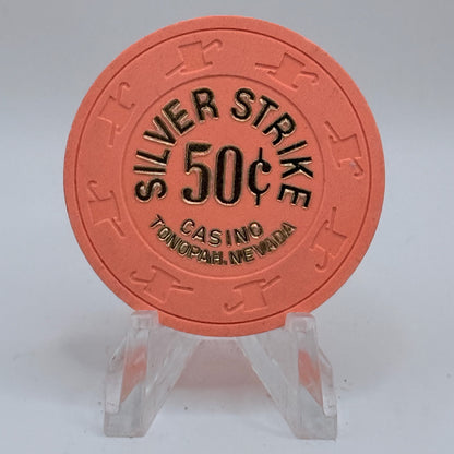 Silver Strike Tonopah Nevada 1981 $0.50 Casino Chip N3018