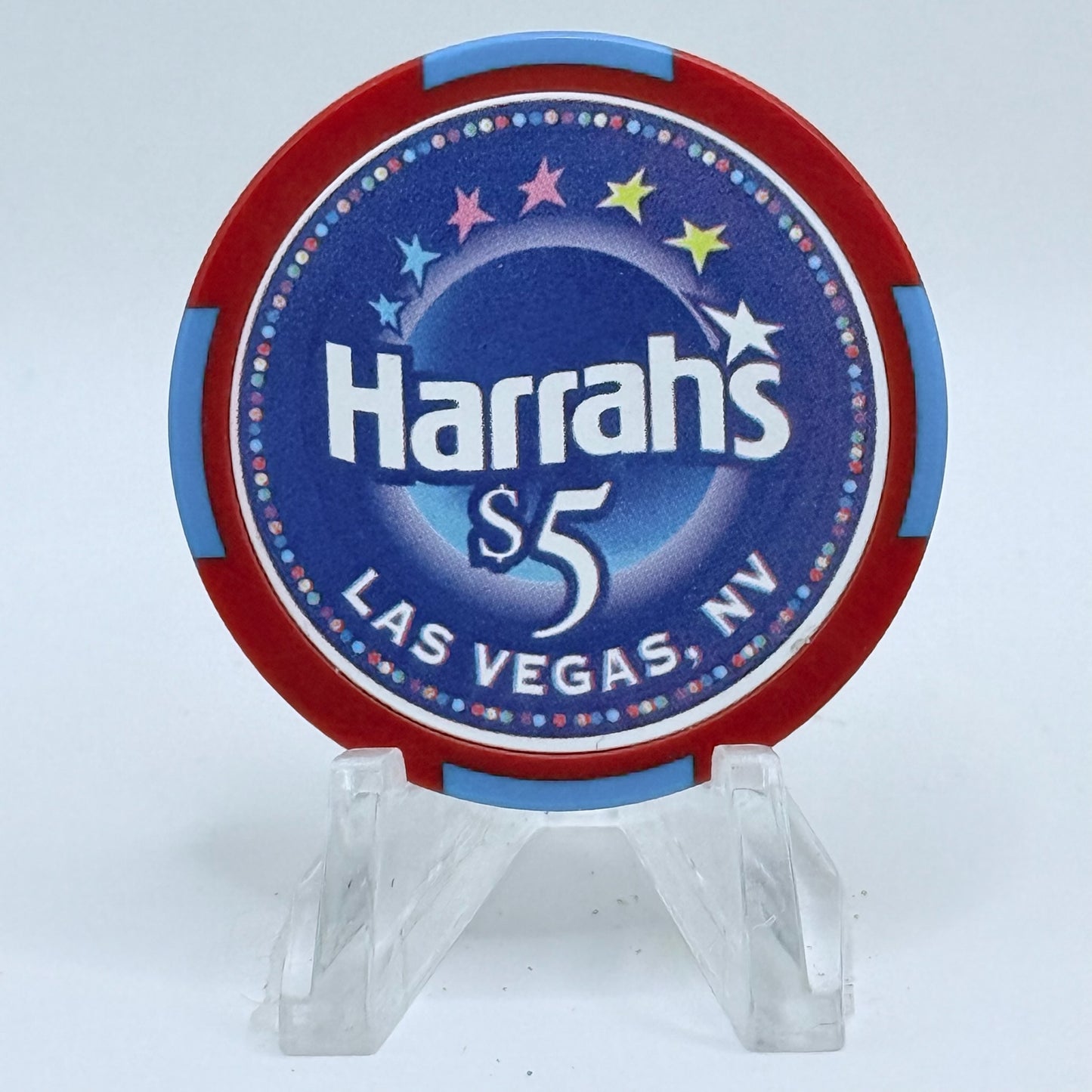 Harrah's Las Vegas Nevada 2002 'Wright Brothers' LE $5 Casino Chip E0962