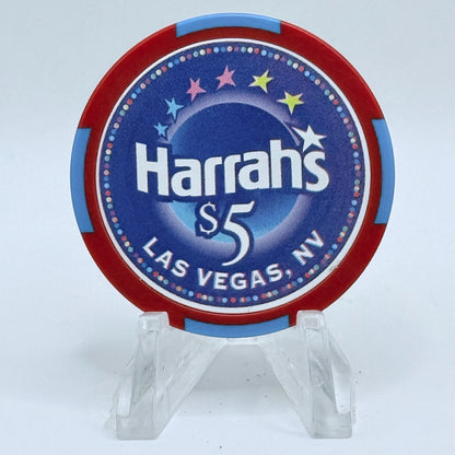 Harrah's Las Vegas Nevada 2002 'Wright Brothers' LE $5 Casino Chip E0962