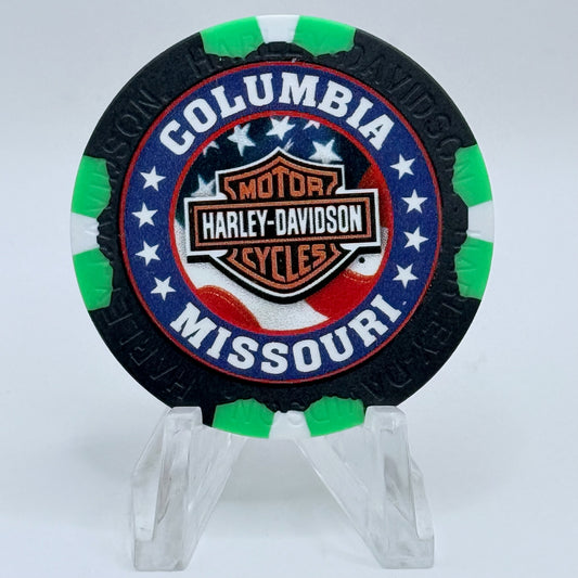 Harley-Davidson - Mid America Columbia Missouri Series 3 Advertising Chips