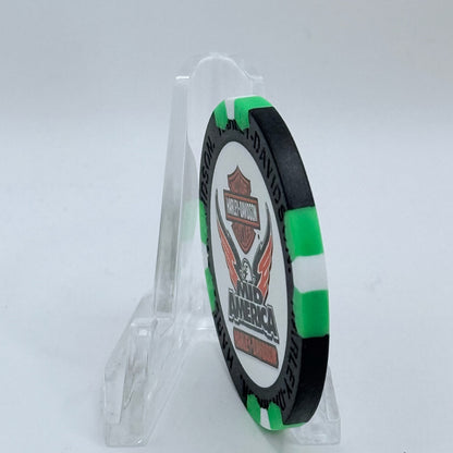 Harley-Davidson - Mid America Columbia Missouri Series 3 Advertising Chips