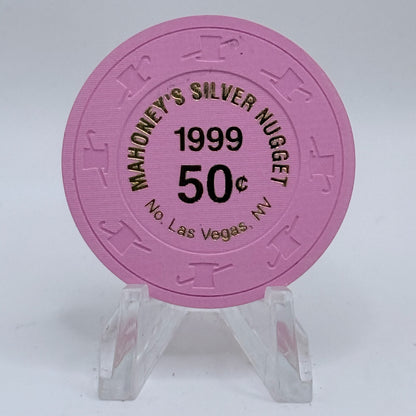 Mahoney's Silver Nugget N. Las Vegas Nevada 1999 $0.50 Casino Chip