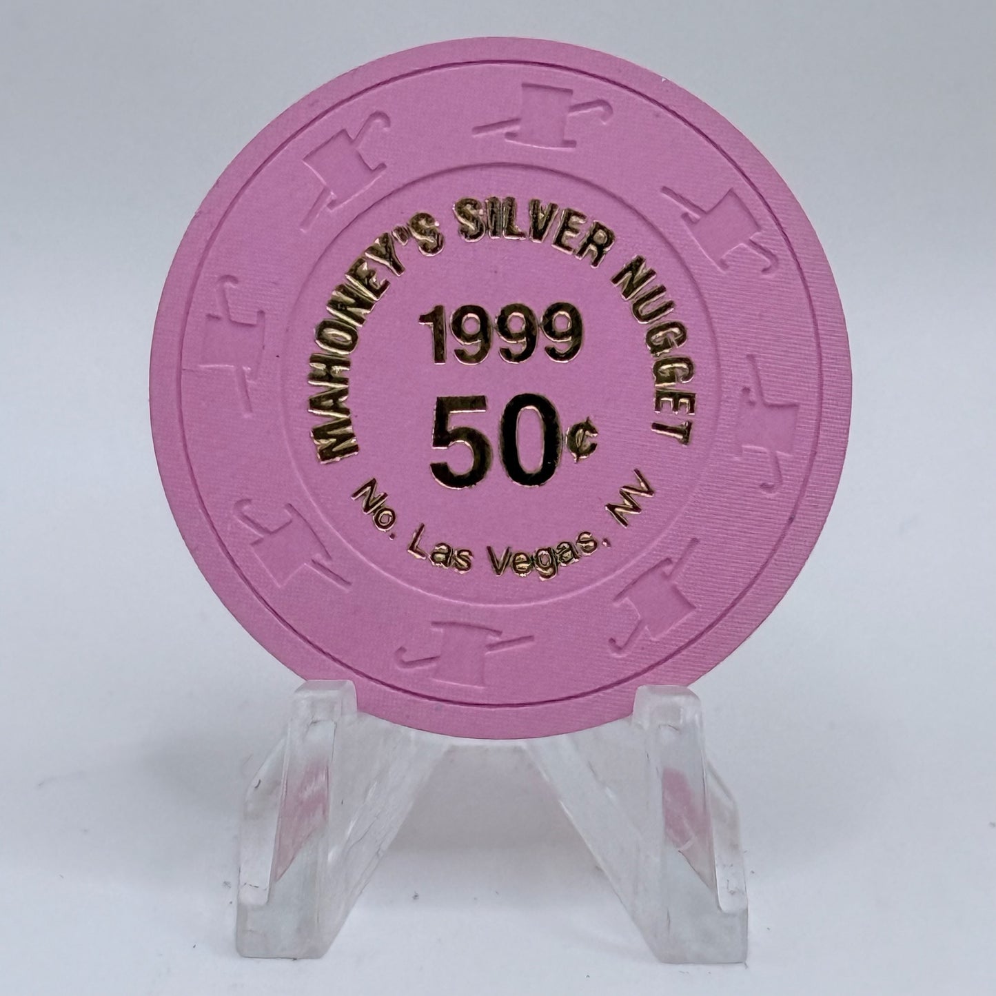 Mahoney's Silver Nugget N. Las Vegas Nevada 1999 $0.50 Casino Chip