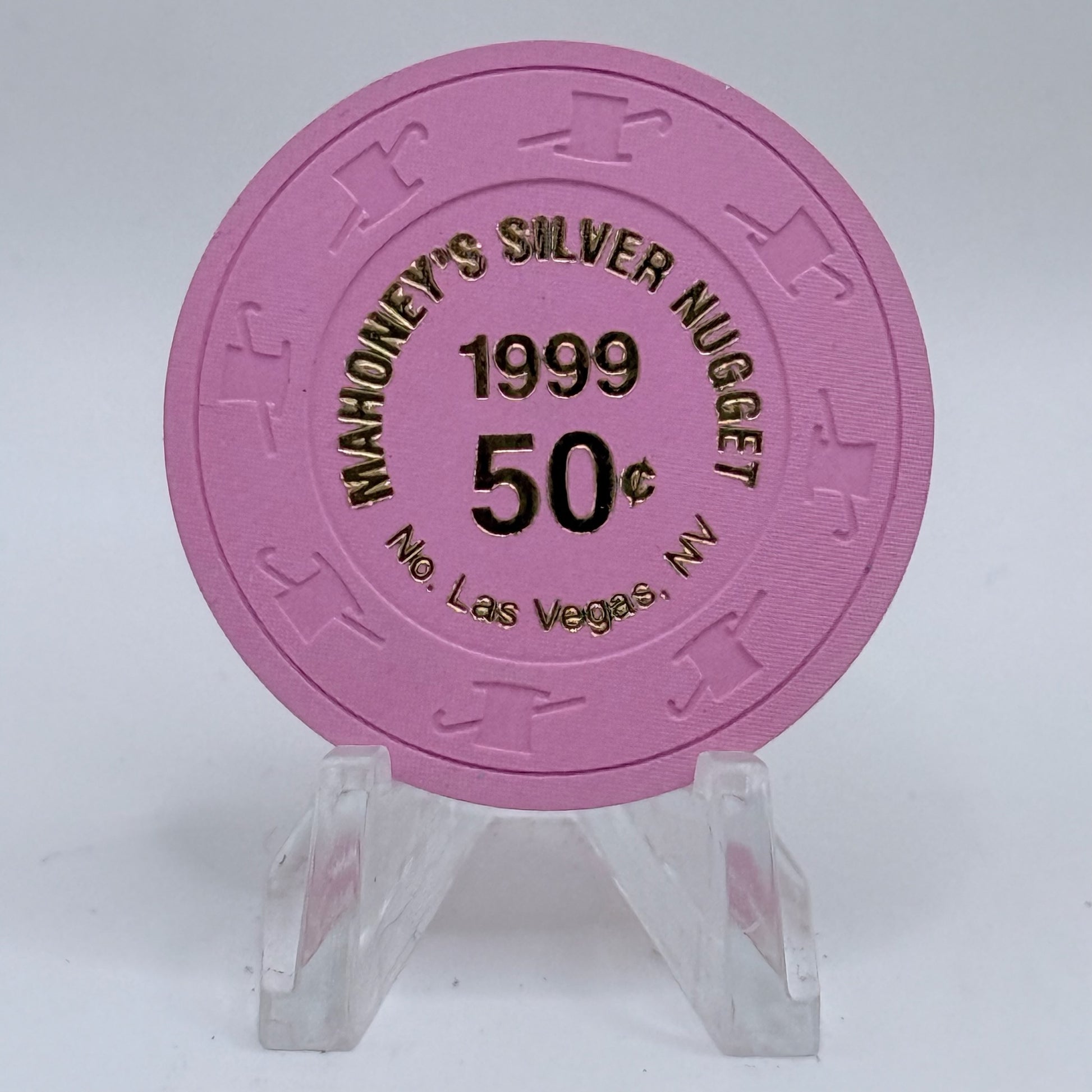 Mahoney's Silver Nugget N. Las Vegas Nevada 1999 $0.50 Casino Chip