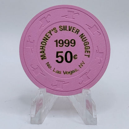 Mahoney's Silver Nugget N. Las Vegas Nevada 1999 $0.50 Casino Chip
