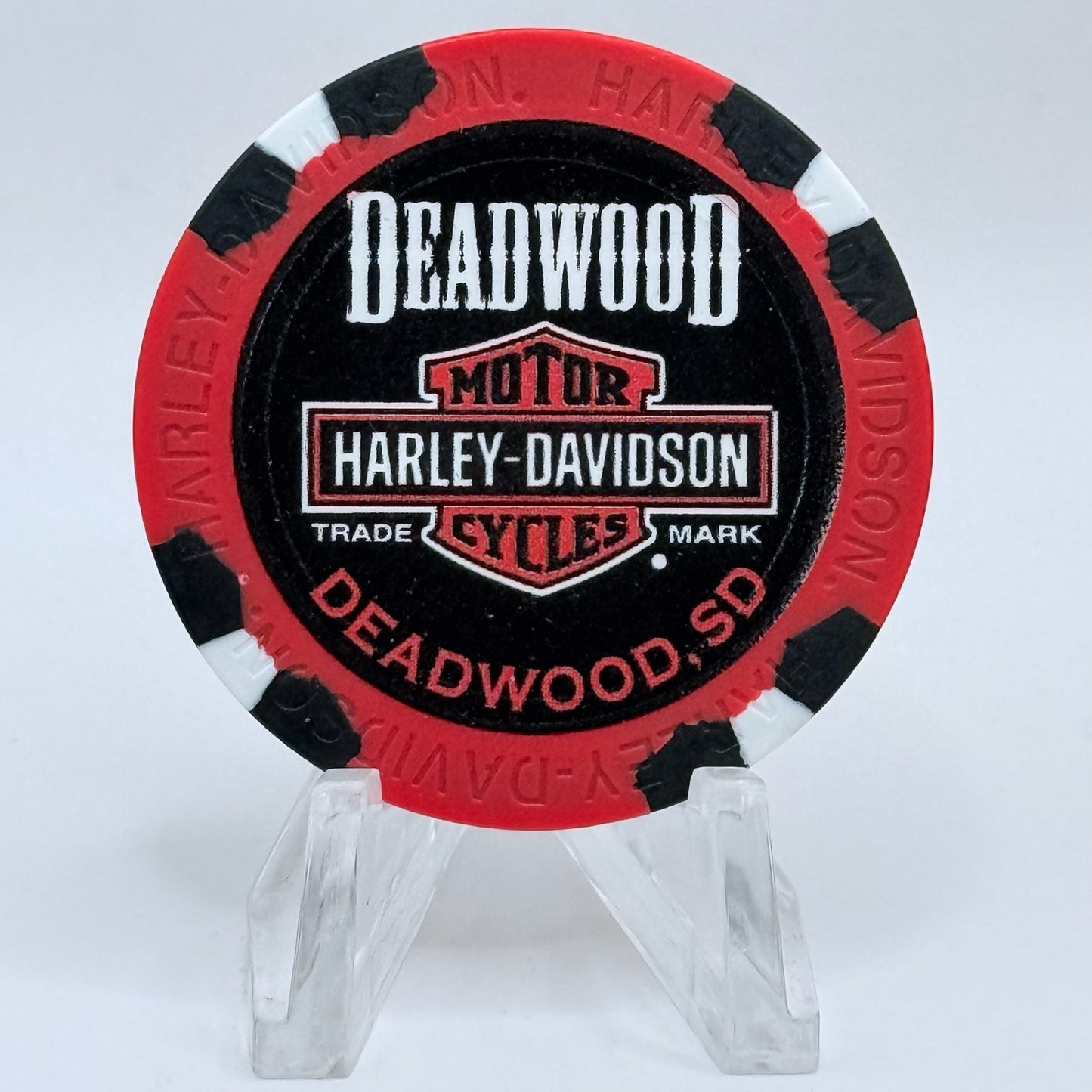 Harley-Davidson - Deadwood Deadwood South Dakota 2019 Series 2019 Advertising Chips