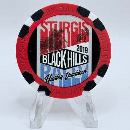 Harley-Davidson - Deadwood Deadwood South Dakota 2019 Series 2019 Advertising Chips