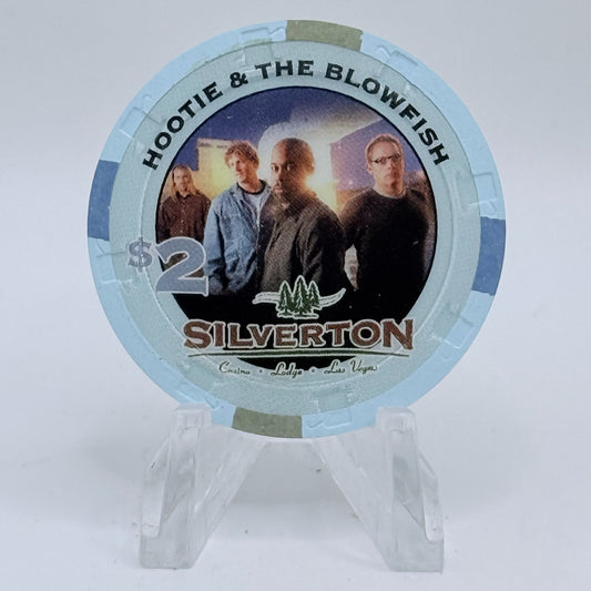 Silverton Las Vegas Nevada 2006 'Hootie & the Blowfish' $2 Casino Chip E5096