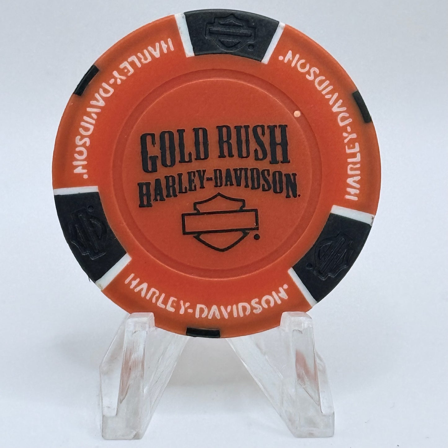 Harley-Davidson - Gold Rush Elko Nevada Advertising Chips
