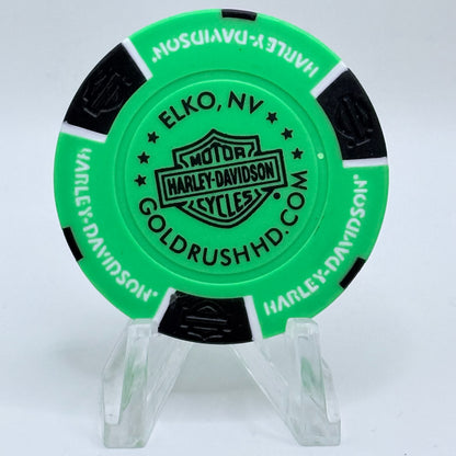 Harley-Davidson - Gold Rush Elko Nevada Advertising Chips