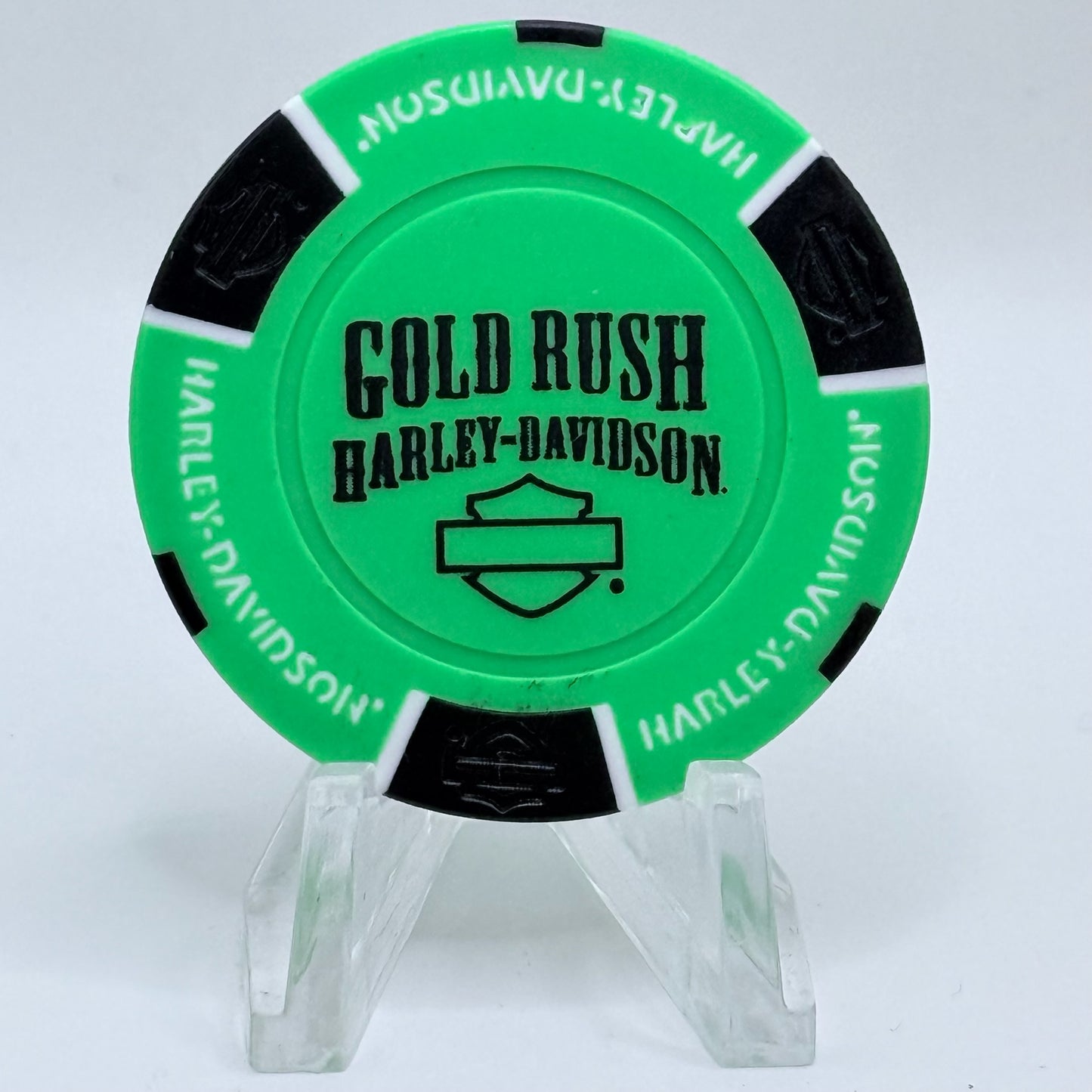 Harley-Davidson - Gold Rush Elko Nevada Advertising Chips