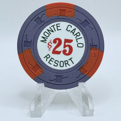 Monte Carlo Resort Laughlin Nevada 1968 $25 Casino Chip V5066