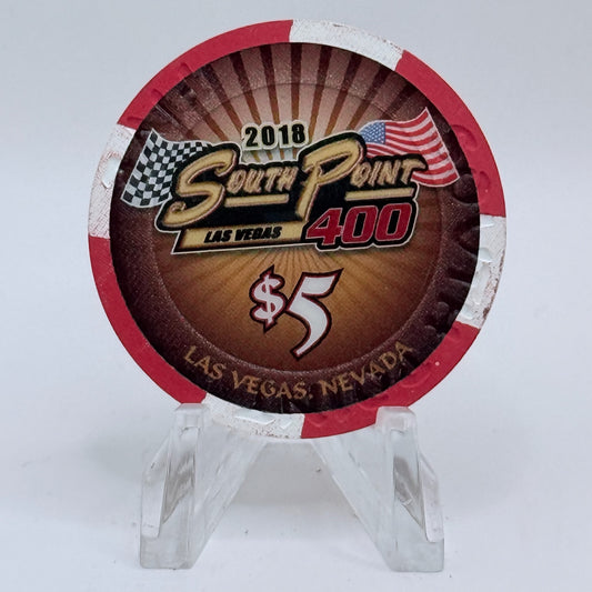 South Point Las Vegas Nevada 2018 LE $5 Casino Chip D2716